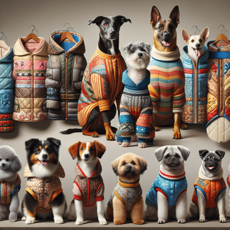 Abrigos personalizados para cães: estilo e conforto