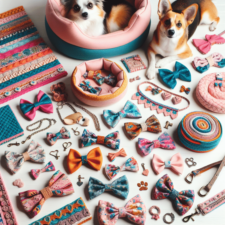 acessórios feitos à mão para pets: o charme que seu animal merece