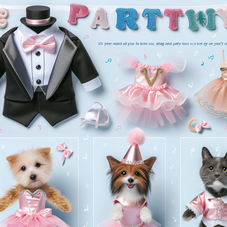 roupas de festa para cães e gatos: prontos para a celebração