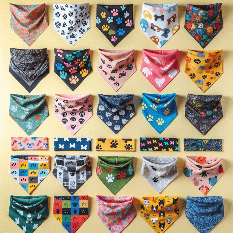 bandanas personalizadas para cães: um toque único no visual