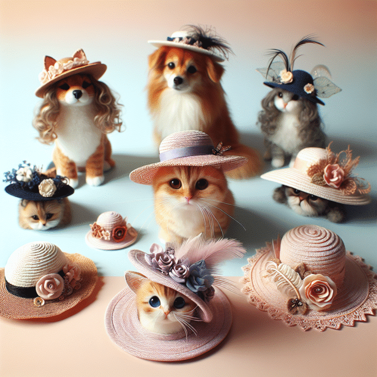 chapéus artesanais para pets: diversão e charme