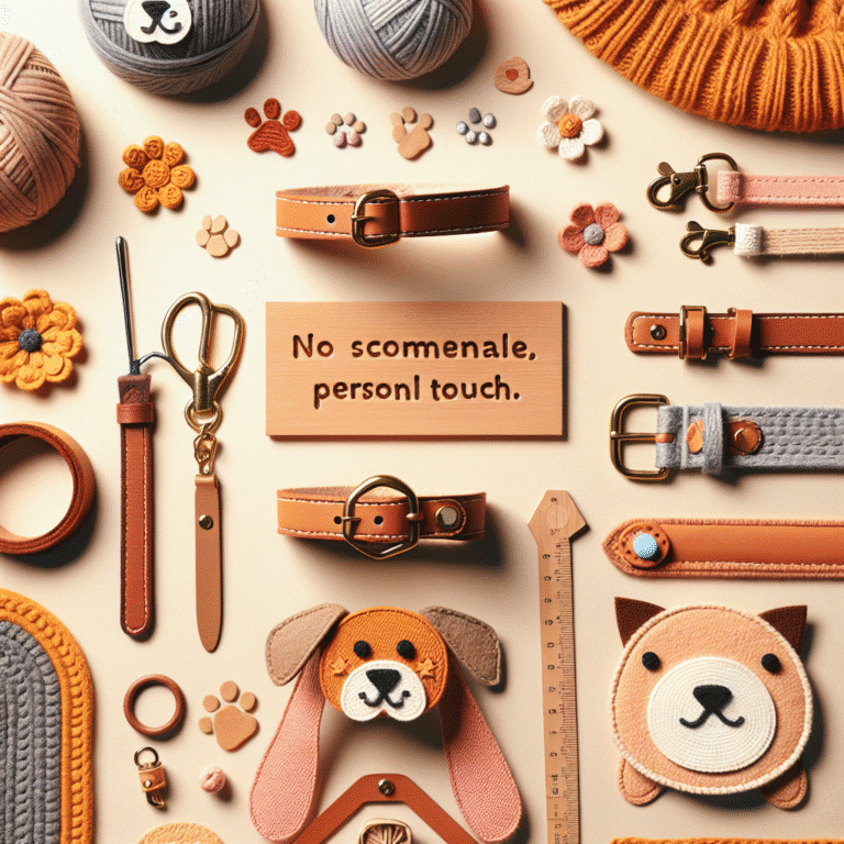 acessórios feitos à mão para pets: um toque pessoal