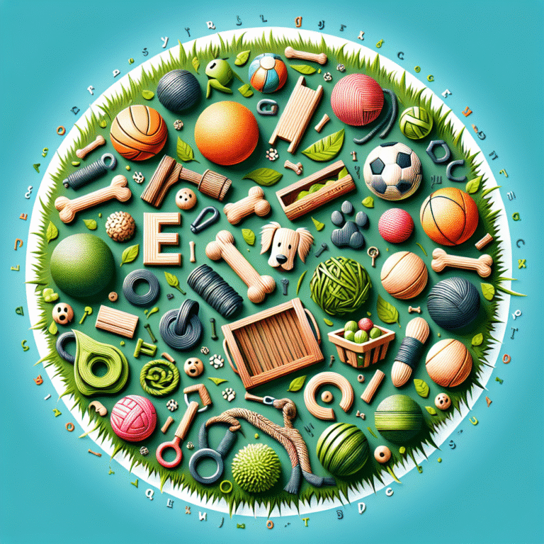 Brinquedos sustentáveis para cães: escolhas conscientes