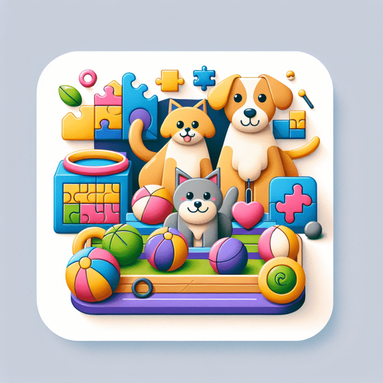 Brinquedos educativos para pets: aprendizado brincando