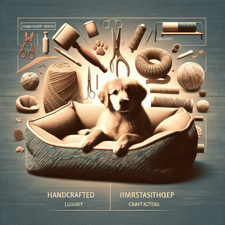camas artesanais para cães: conforto e estilo