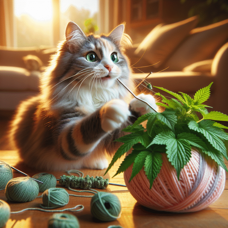 Catnip e crochê: a combinação perfeita para gatos