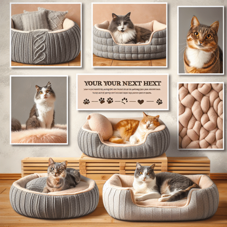 camas confortáveis para gatos que encantam