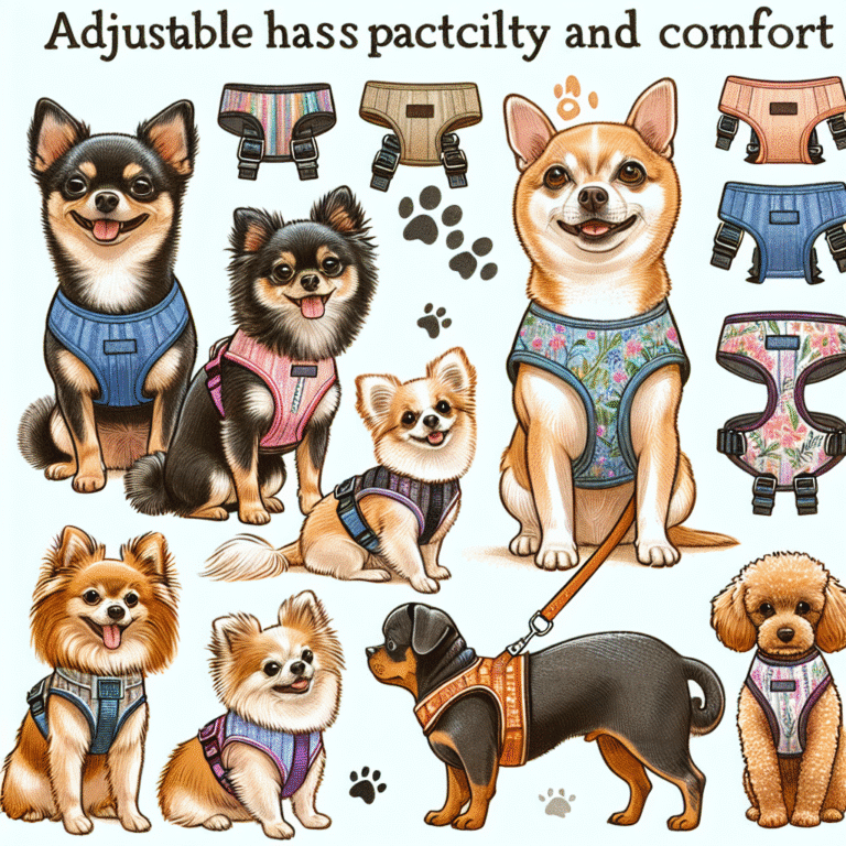 guias ajustáveis para cachorros pequenos: praticidade e conforto