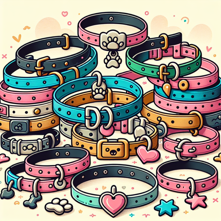 coleiras com pingente para cachorros: charme extra