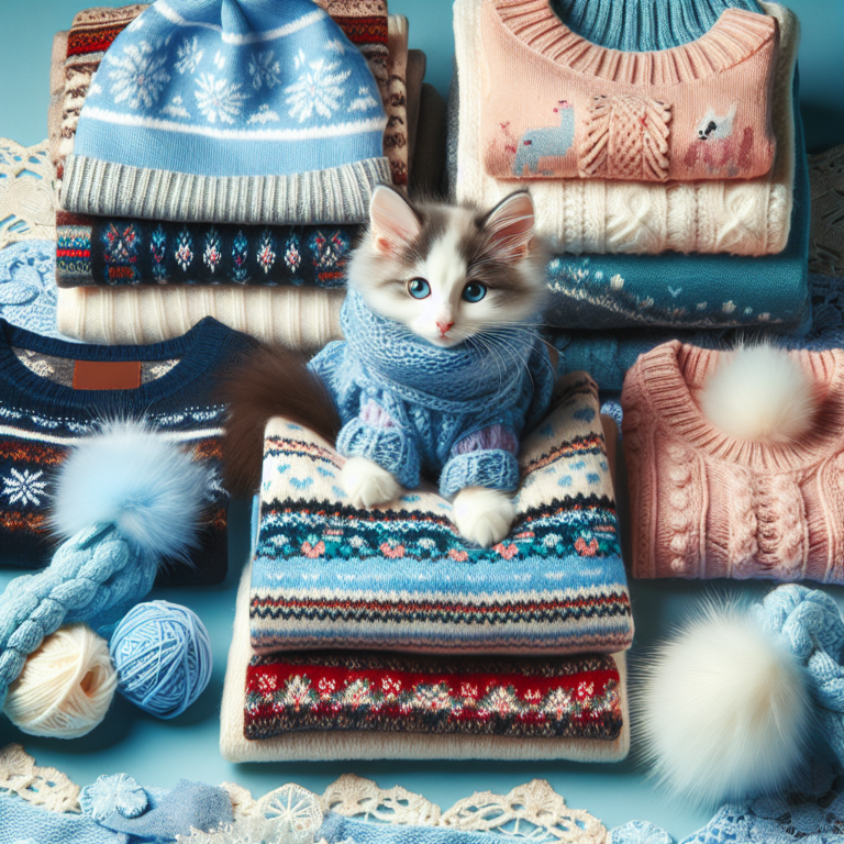 roupas quentinhas para gatos no inverno: calor e aconchego