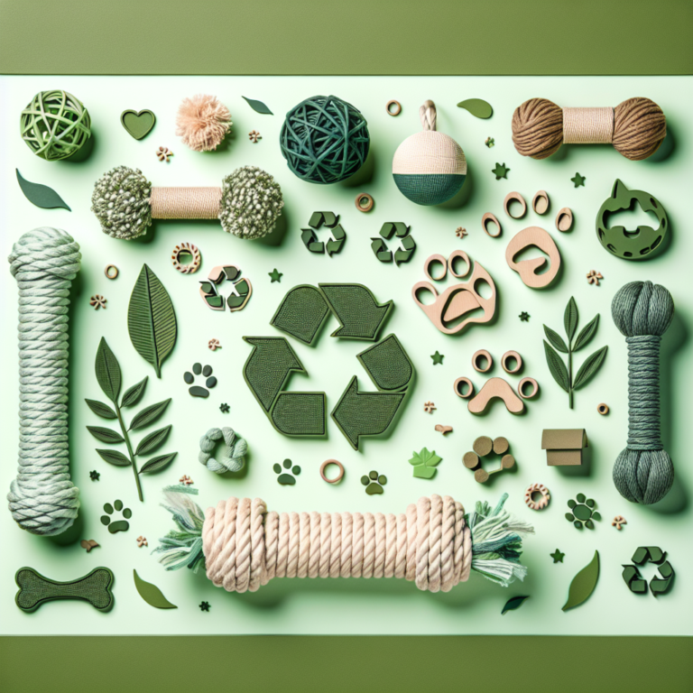 Brinquedos ecológicos para pets: cuidando do planeta enquanto brinca