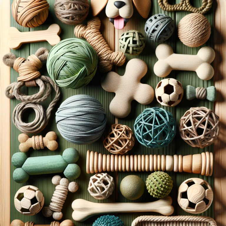 Brinquedos sustentáveis para cães: uma escolha consciente