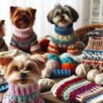 suéteres feitos à mão para cães pequenos: aconchego em cada ponto