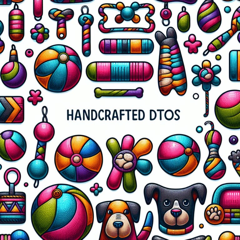 Pelúcias artesanais para cachorros: conforto e diversão em um só produto