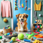 Brinquedos caseiros para cães ativos: criatividade em cada canto da casa