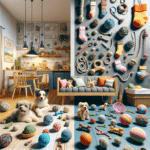 Brinquedos caseiros para cães ativos: criatividade em cada canto da casa