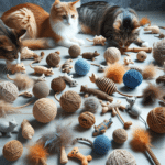 Brinquedos artesanais com catnip: Atraindo gatos de forma natural