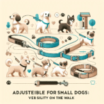 guias ajustáveis para cachorros pequenos: versatilidade no passeio
