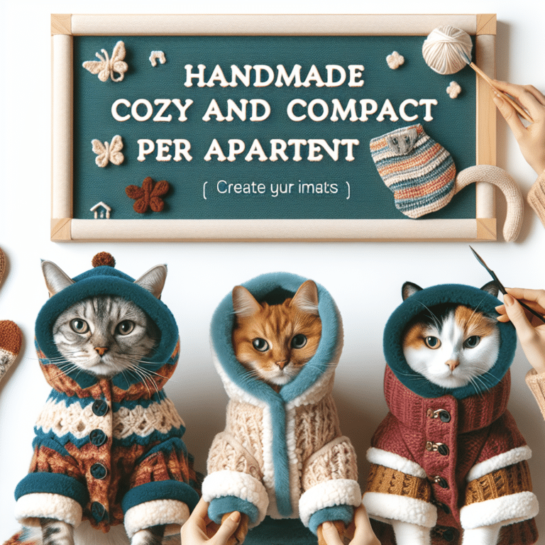 abrigos artesanais para pets de apartamento: design compacto e acolhedor