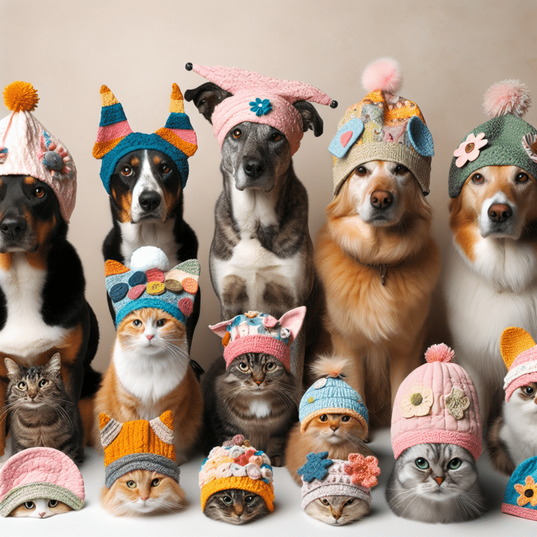 chapéus artesanais para pets: diversão e originalidade