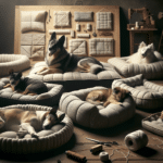 camas artesanais confortáveis para cães