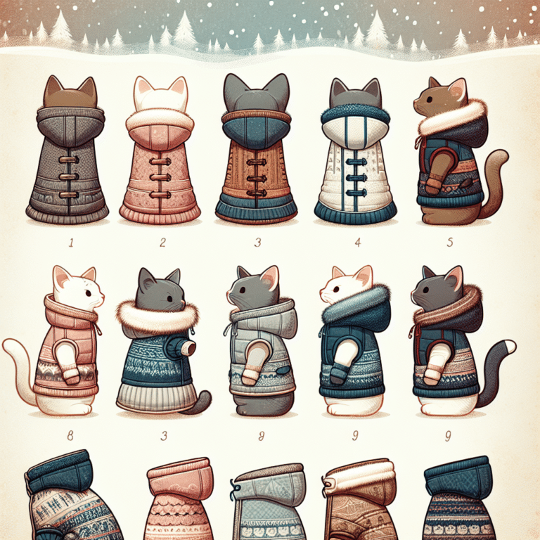 abrigos quentinhos para gatos no inverno: proteção contra o frio em grande estilo