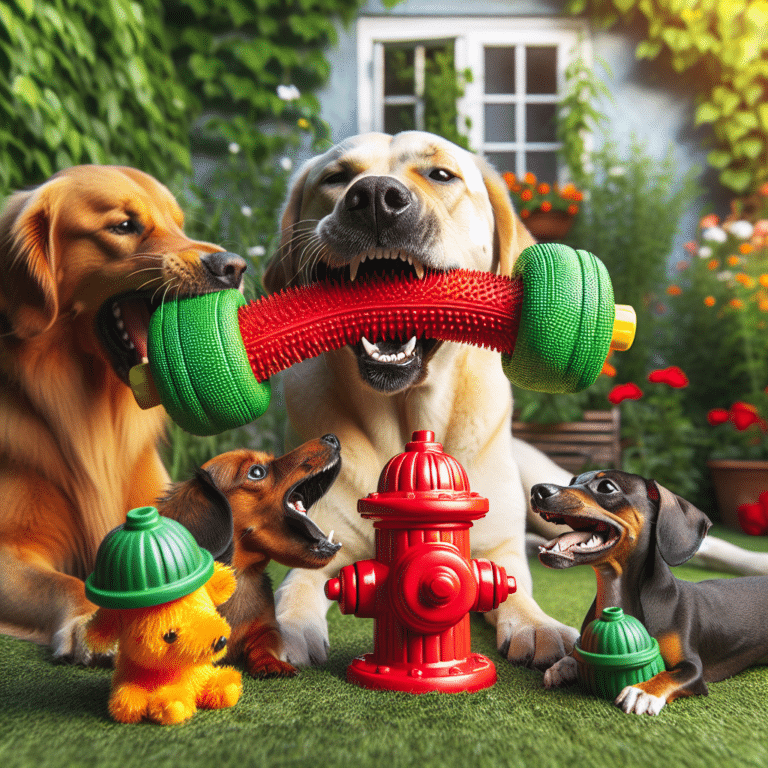 Brinquedos resistentes: a solução para mordidas fortes de cães